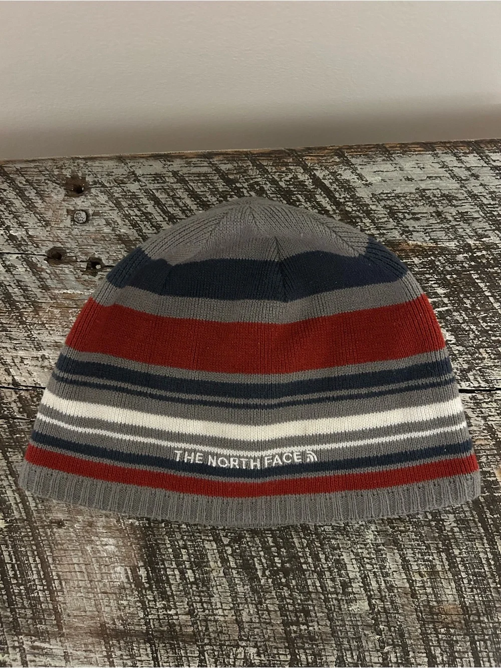The North Face Striped Knit Beanie